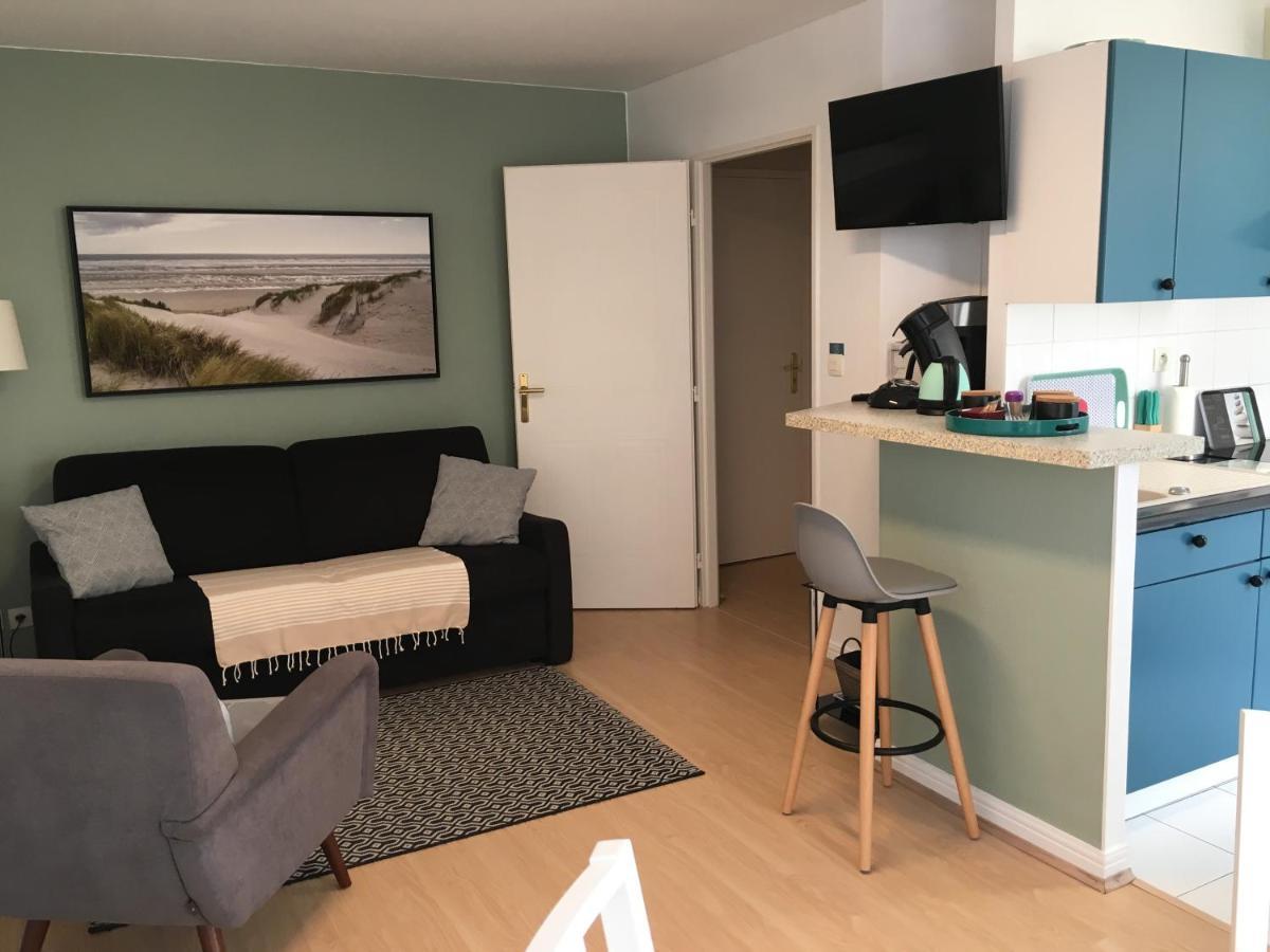Le Bon Endroit En Bord De Mer, Vue Mer , Parking Et Wifi Wimereux Exterior photo