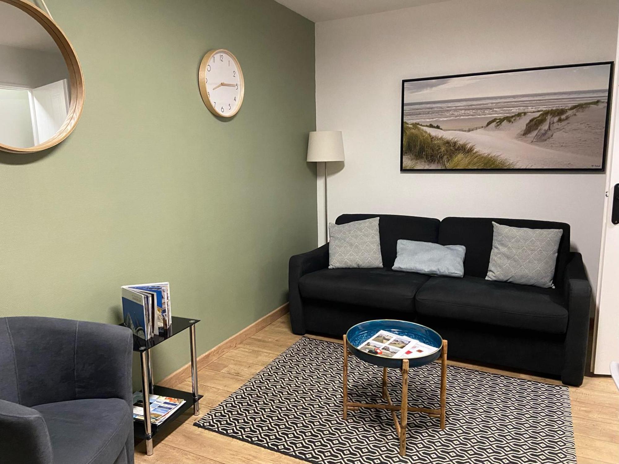 Le Bon Endroit En Bord De Mer, Vue Mer , Parking Et Wifi Wimereux Exterior photo